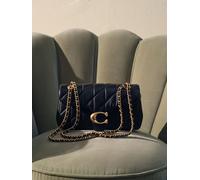 Coach COACH Black Quilted Tabby 26 Shoulder Bag With Chain
