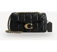 Coach COACH Black Quilted Tabby Shoulder Bag 20 with Chain
