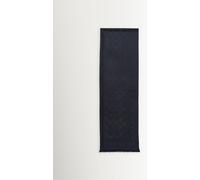 Coach COACH Blue Ramadan Signature Border Stole Scarve