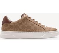 Coach COACH Brown High Line Leather Trainers