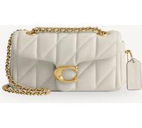 Coach COACH White Quilted Leather Tabby Bag 20