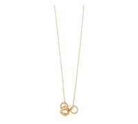 Coach - Collier en Laiton - Femme - Accessoires - Jaune - Taille: ONE Size