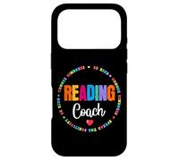 Coach de Lecture, Enseignant, interventionniste, spécialiste de la littératie Coque pour iPhone 17 Pro