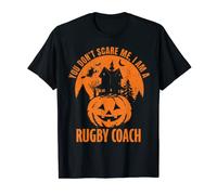 Coach de rugby amusant Halloween T-Shirt