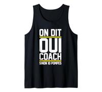 Coach de Sport On Dit Oui Coach Sinon 10 Pompes Cadeau Débardeur