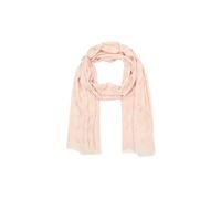COACH Écharpe 'Signature C-Stola' rose clair / blanc cassé, Taille One Size
