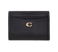Coach - Essential Card Case - Femme - Accessoires - Noir - Taille: ONE Size