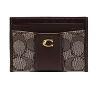 Coach Essential Étui pour cartes de crédit Cuir 10.5 cm brun