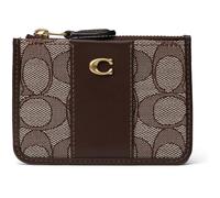 Coach Essential Étui pour cartes de crédit Cuir 11 cm brun