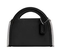 Coach Étui à cartes avec poignée supérieure pour homme, noir, Taille unique