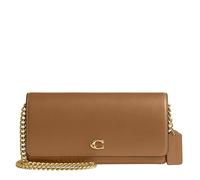 COACH Evie Portefeuille de voyage pour femme, Marron miel., Taille unique