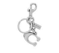 Coach, Femme, Accessoires, Gris, Taille: ONE Size Porte-clés avec un pendentif en forme de logo