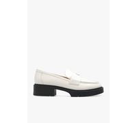 Coach, Femme, Chaussures, Beige, Taille: 38 1/2 EU Mocassins Leah