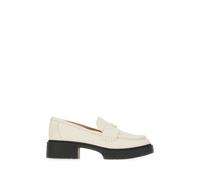Coach, Femme, Chaussures, Blanc, Taille: 35 1/2 EU Leah Loafer