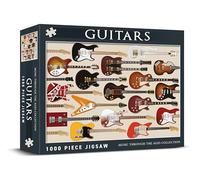 Coach House Partners Puzzle de guitares emblématiques « Through The Ages » rétro 1000 pièces, cadeau pour homme, puzzles stimulants pour adultes