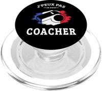 Coach Je Peux Pas Je Dois coacher entraineur Coach Drôle PopSockets PopGrip pour MagSafe