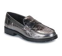 Coach Mocassins JOCELYN CRINKLE METALLIC LOAFER in Gris 39 1/2