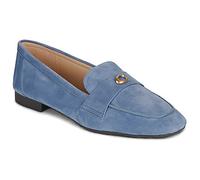 Coach Mocassins SCULPTED C LOAFER in Bleu 38