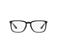 Coach Montures de lunettes carrées universelles Hc6212u pour homme, Lentille noire/démonstration, 54 mm