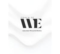 Coach of WE: A Professional Lined Notebook for Notes and Ideas