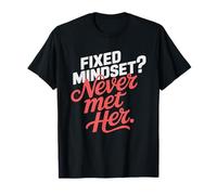 Coach Pédagogique Mindset Fixe Croissance Humour T-Shirt