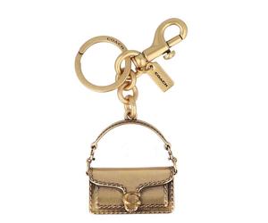Coach Pendentif de sac Tabby 4 cm couleur or