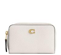 Coach Petit étui à cartes zippé pour femme, B4/Craie, Taille unique