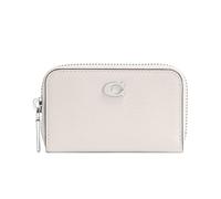 Coach Petit étui à cartes zippé pour femme, craie, Taille unique