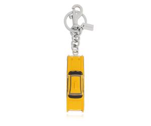 Coach - Petit porte-clés sac Taxi - Femme - Accessoires - Jaune - Taille: ONE Size