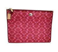 COACH Peyton Grande pochette technique, Bordeaux Tan, Large