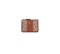 COACH Porte-monnaie SIGNATURE ESSENTIAL MINI marron