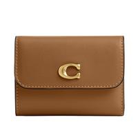 Coach Portefeuille porte-cartes essentiel pour femme, Marron miel., Taille unique