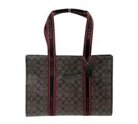 Coach Pre-owned, Femme, Pre-owned, Brun, Taille: ONE Size Sac fourre-tout en PVC Signature Pre-owned