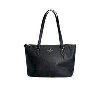 Coach Pre-owned, Femme, Pre-owned, Noir, Taille: ONE Size Sac fourre-tout en cuir Pre-owned