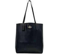 Coach Pre-owned, Femme, Pre-owned, Noir, Taille: ONE Size Sac fourre-tout en cuir Pre-owned