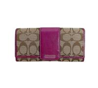 Coach Pre-owned - Portefeuille en tissu Pre-owned - Femme - Pre-owned - Brun - Taille: ONE Size