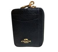 Coach Pre-owned - Pre-owned Étui à monnaie en cuir - Femme - Pre-owned - Noir - Taille: ONE Size