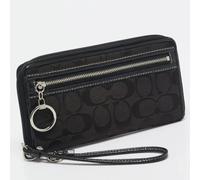 Coach Pre-owned - Pre-owned Toile pochettes-minaudieres - Femme - Pre-owned - Noir - Taille: ONE Size