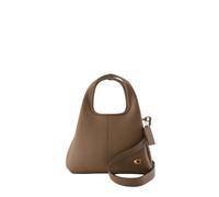 Coach Lana 23 Sac à main marron, cuir grainé, femme