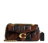 Coach Sac à bandoulière matelassé Tabby 20 Patchwork, B4/Maple Shadow Brown