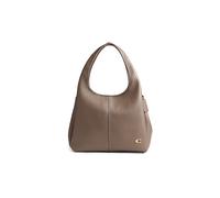 Coach Lana Sac fourre-tout marron, cuir grainé, femme