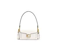 Coach Tabby 20 Sac porté épaule blanc, cuir de vache grainé, femme