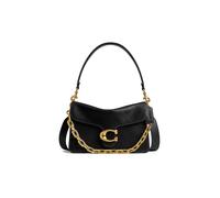 COACH Sac bandoulière or / noir, Taille One Size