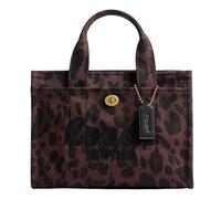Coach Sac fourre-tout cargo en denim coloré 26, B4/Léopard foncé, Taille unique