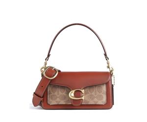 Coach Tabby 20 Sac bandoulière marron, cuir grainé, femme