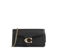 Coach Tabby Chain 19 Sac bandoulière noir, cuir de vache grainé, femme
