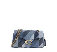 Coach Tabby Patchwork 26 Sac porté épaule bleu, femme