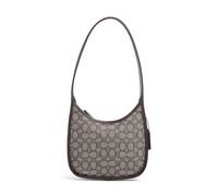 Coach The Coach Originals Curve Signature Jacquard Sac porté épaule brun foncé, femme