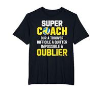 Coach Volley Impossible à Oublier Cadeau Équipe Merci T-Shirt, Homme Grandes Tailles, Noir, 3X Tall