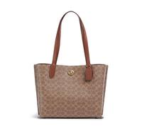 Coach Willow Signature Cabas brun, femme